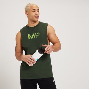 MP Men's Fade Graphic Tank Top - muška majica bez rukava - tamnozelena