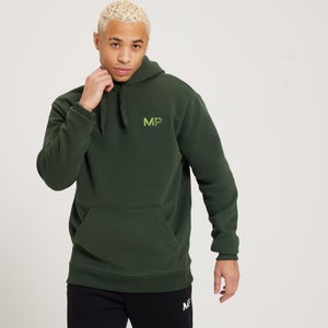 MP vīriešu džemperis ar kapuci “Fade Graphic” — Tumši zaļš