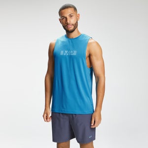 MP Men's Graffiti Graphic Training Tank Top - Bright Blue