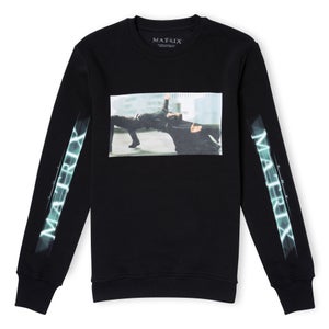 The Matrix Logo Code Sweatshirt - Noir