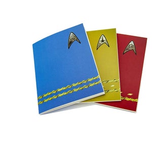 Coop Star Trek TOS Softcover Journals Set of 3
