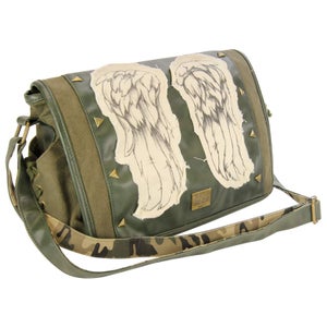 Coop Walking Dead Daryl Wings Messenger Bag Fatigue Green