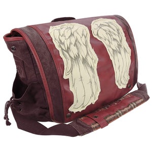 Coop Walking Dead Daryl Wings Messenger Bag Dead Red