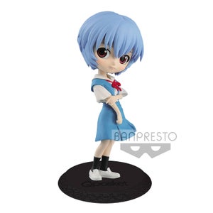 Bandai Q Posket Rei Ayanami Blue Version Figure