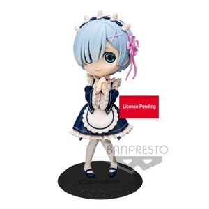 Bandai Re:Zero S-L-I-A-W Rem V.B Q Posket Figure