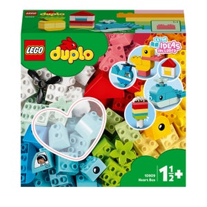LEGO DUPLO Classic: Heart Box First Bricks Building Set (10909)