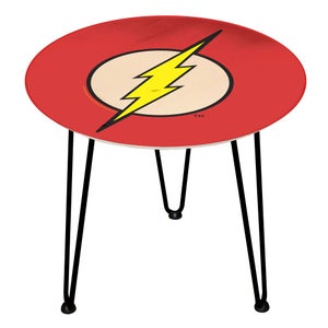 Decorsome x DC The Flash Logo Wooden Side Table