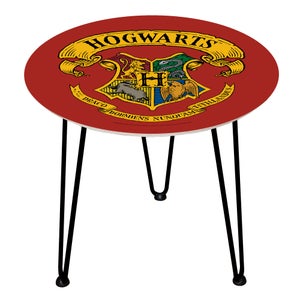 Decorsome x Harry Potter Crest Wooden Side Table