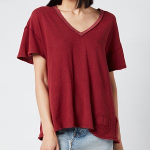 Free People Women's Joni T-Shirt - Sweet Raisin