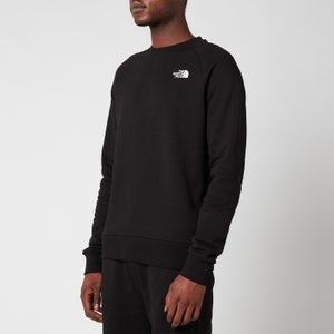 The North Face Men's Raglan Redbox Sweatshirt - TNF Black/TNF White