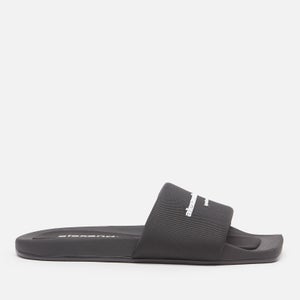 Alexander Wang Women's Nylon Pool Slide Sandals - Black