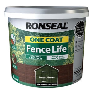 Green Fence Paint