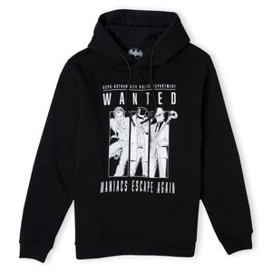 Batman Villains Gotham's Most Wanted Hoodie - Zwart