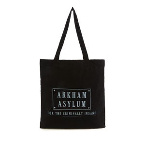 Batman Villains Arkham Asylum Tote Bag - Zwart