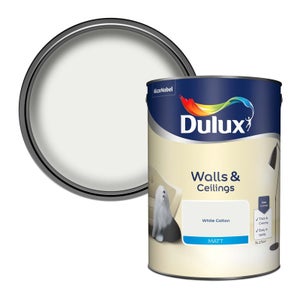 Dulux Matt Emulsion Paint White Cotton - 5L