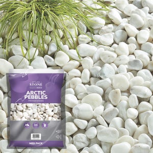Stylish Stone Premium Arctic Pebbles - Midi Pack - 9kg