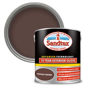 Ronseal 10-Year Exterior Wood Paint Satin Black 750ml - Screwfix