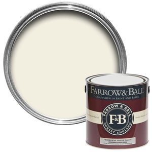 Farrow & Ball Modern Matt Emulsion Paint Wimborne White No.239 - 2.5L