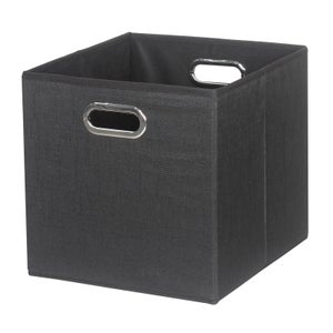 BLACK Storage Box for # 6 Glassine Envelopes., 14 x 6 -7/8 x 4., Made from  .040 thick chipboard. , Wrapped in embossed black paper. 2