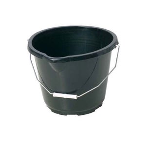 General Purpose Black Plastic Bucket - 14L