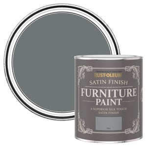 Rust-Oleum Satin Furniture Paint - Slate - 750ml