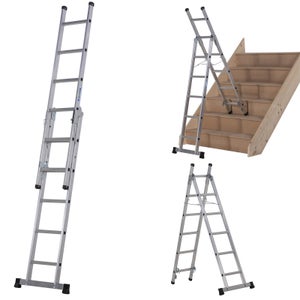 Telescopic hot sale ladder homebase