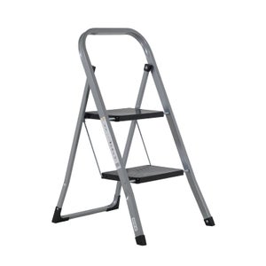 Telescopic ladder homebase top