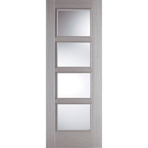 grey lpd doors 686mm fully glazed glazed doors internal doors homebase