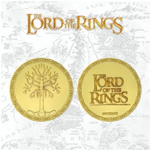DUST! Lord of the Rings 24k Gold Plated Medallion (Gondor) - Zavvi Exclusive