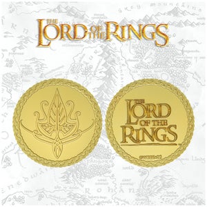 DUST! Lord of the Rings 24k Gold Plated Medallion (Elf) - Zavvi Exclusive