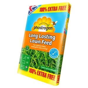 Phostrogen Long Lasting Lawn Feed 200m2 + 100% extra free