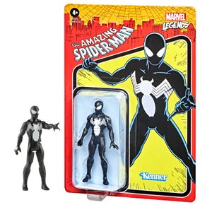 Hasbro Marvel Legends Retro 3.75 Symbiote Spider-Man Action Figure