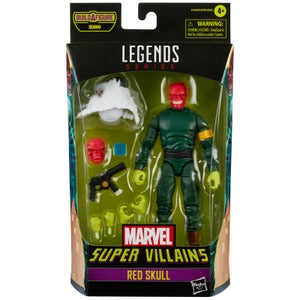 Hasbro Marvel Legends Series, Action figure da collezione di Teschio Rosso da collezione alta 15 cm