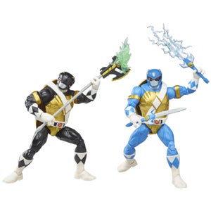 Hasbro Power Rangers X Teenage Mutant Ninja Turtles - Morphed Donatello e Morphed Leonardo - Pack da 2 Action Figures