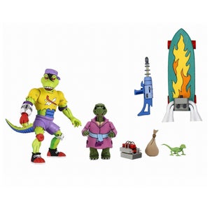 NECA Teenage Mutant Ninja Turtles Cartoon Mondo Gecko Ultimate 7 Inch Scale Action Figure