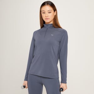 MP Women's Linear Mark Training 1/4 Zip Top - Graphite