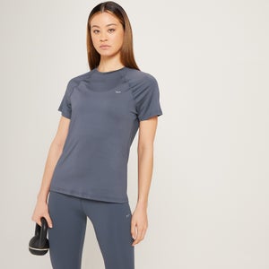 MP sieviešu sportiska stila t-krekls “Linear Mark” — Tumši pelēks