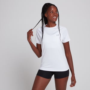 MP dámske tréningové tričko Infinity Mark – biele