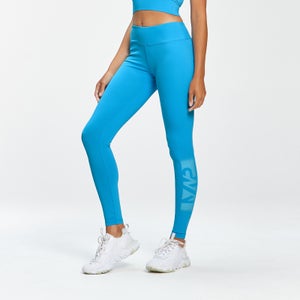 MP Women's Graffiti Graphic Training Leggings - Bright Blue