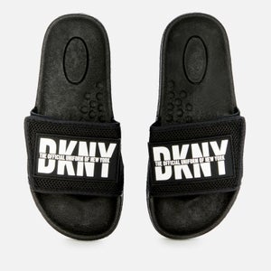 DKNY Girls' Slider Sandals - Black