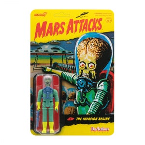 Super7 Mars Attacks Reaction Figure - The Invasion Begins