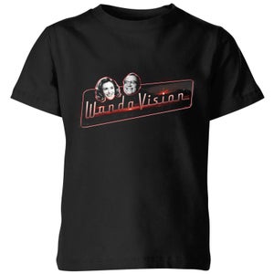 Camiseta para niños WandaVision - Negro