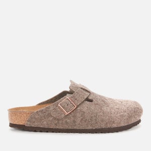 Birkenstock Men's Boston Wool Mules - Cacao
