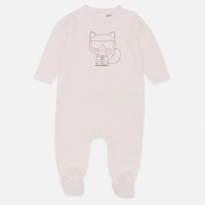 KARL LAGERFELD Babies' Pyjama Baby Gro - Pink