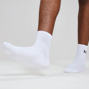 MP Men's Essentials Crew Socks (1 Pack) - White