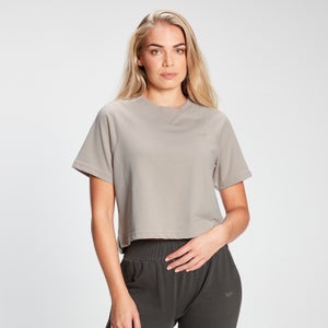  MP moteriški „Rest Day“ marškinėliai trumpomis rankovėmis – Kaulo pilka
