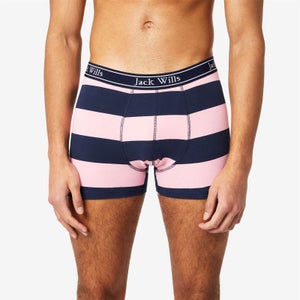 Chetwood Stripe Boxer Shorts Set - Pink/Navy