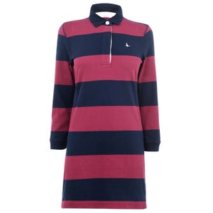 Worlington Rugby Dress - Damson/Navy