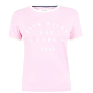 Blackmore Flock T-Shirt - Pink