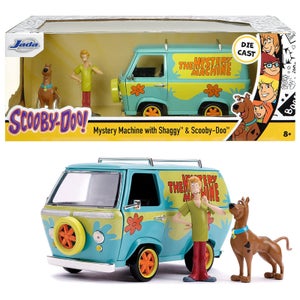Jada Toys Mystery Machine échelle 1:24 Avec Scooby et Shaggy